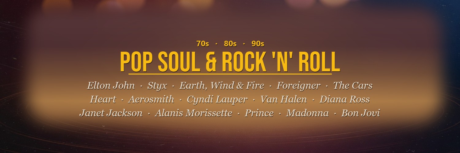 Pop Soul & Rock 'n' Roll — 70s 80s 90s artists
